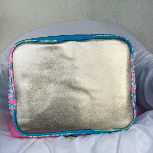 Lilly Pulitzer Insulated Cooler Beach Wine Tote Bag in Swizzle Out - Picture 9 of 9